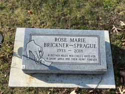 Rose Marie Brickner - Sprague 