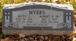 Betty <I>Moseley</I> Myers 