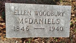 Ellen <I>Woodbury</I> McDaniels 
