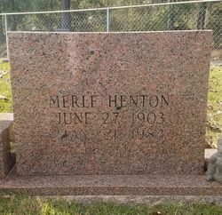 Maggie Merle <I>Henton</I> Bufkin 