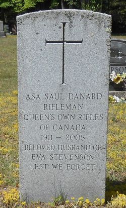 Rifleman Asa Saul Danard 