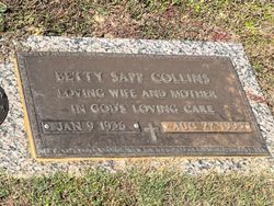 Betty Faye <I>Sapp</I> Collins 