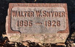 Walter Willoughby Snyder 