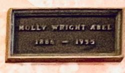 Mary Florence “Molly” <I>Wright</I> Abel 