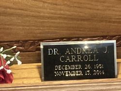 Dr Andrea J Carroll 