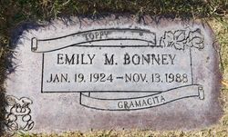 Emily M Bonney 