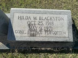 Hilda <I>McRee</I> Blackston 