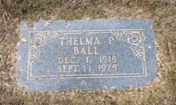Thelma Pearl <I>Deaton</I> Ball 