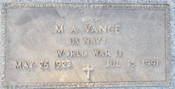 Marion A Vance 