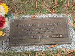 Dorothy Louise “Dot” <I>Jones</I> Harrison 