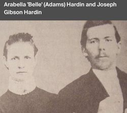 Mrs Arabella “Belle” <I>Adams</I> Pierce 