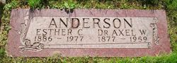 Dr Axel W Anderson 