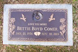 Bettie A. <I>Boyd</I> Comer 