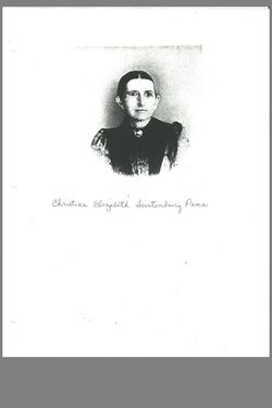 Christiana Elizabeth SWITTENBERG 