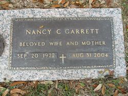 Nancy Lou <I>Collier</I> Garrett 