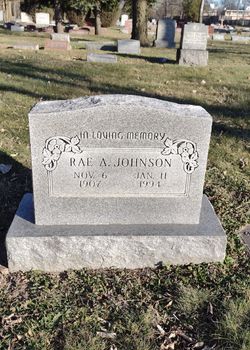 Rachel Agnes “Rae” <I>Allen</I> Johnson 