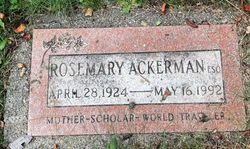 Rosemary <I>Nunez</I> Ackerman 
