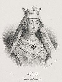 Saint Clotilde of Burgundy 