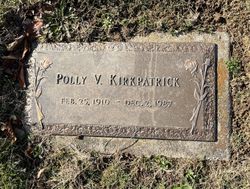 Pauline V. “Polly” <I>Mitchell</I> Kirkpatrick 