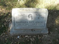 Barbara Ann Adams 