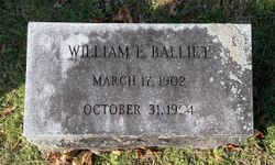 William Elwood Balliet 