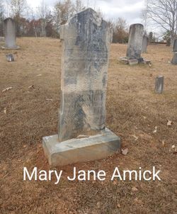 Mary Jane “May” <I>Bevan</I> Amick 