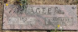 Annie Laurie <I>Kent</I> Agee 