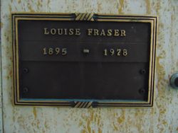 Clara Louise <I>Taylor</I> Fraser 
