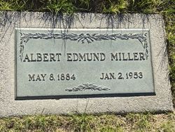Albert Edmund “Ed” Miller 