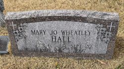 Mary Jo <I>Wheatley</I> Hall Black 