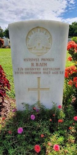 Private Russell Roy Bain 