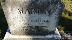 Pauline M <I>Martin</I> Martin 