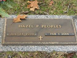 Hazel <I>Donaldson</I> Peoples 