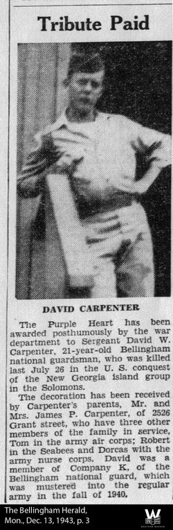 David William “Dave” Carpenter 