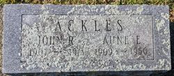 John R Ackles 