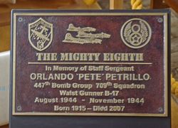 SSGT Orlando A “Pete” Petrillo 