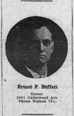 Ernest Platt Buffett 