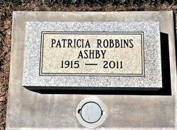 Patricia <I>Robbins</I> Ashby 