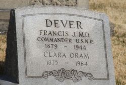 Clara Nields <I>Oram</I> Dever 