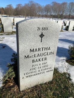 Martha <I>MacLoughlin</I> Baker 