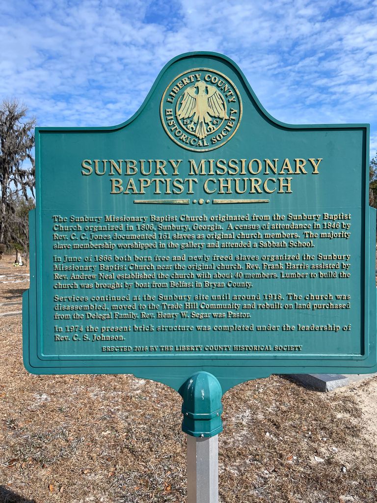 Sunbury Missionary Baptist Church Cemetery