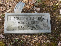 Blanche Maria <I>Wooldridge</I> Jennings 