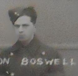 Sergeant ( W. Op ) George Thomas Boswell 