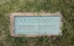 Gertrude Mabel <I>Bohr</I> Armstrong 