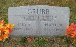 Mary A. <I>Watson</I> Grubb 