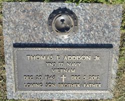 Thomas E Addison Jr.