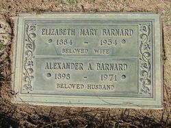 Elizabeth Mary <I>Gaughan</I> Barnard 