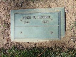 Frederick Bird “Fred” Brobst 