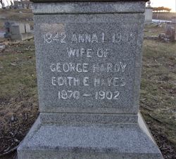 Edith E. <I>Edwards</I> Hayes 