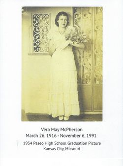 Vera May <I>McPherson</I> Brown 